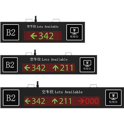 室内车位引导屏（单向/双向/三向）DR.PJ.SP.8005/8006/8007